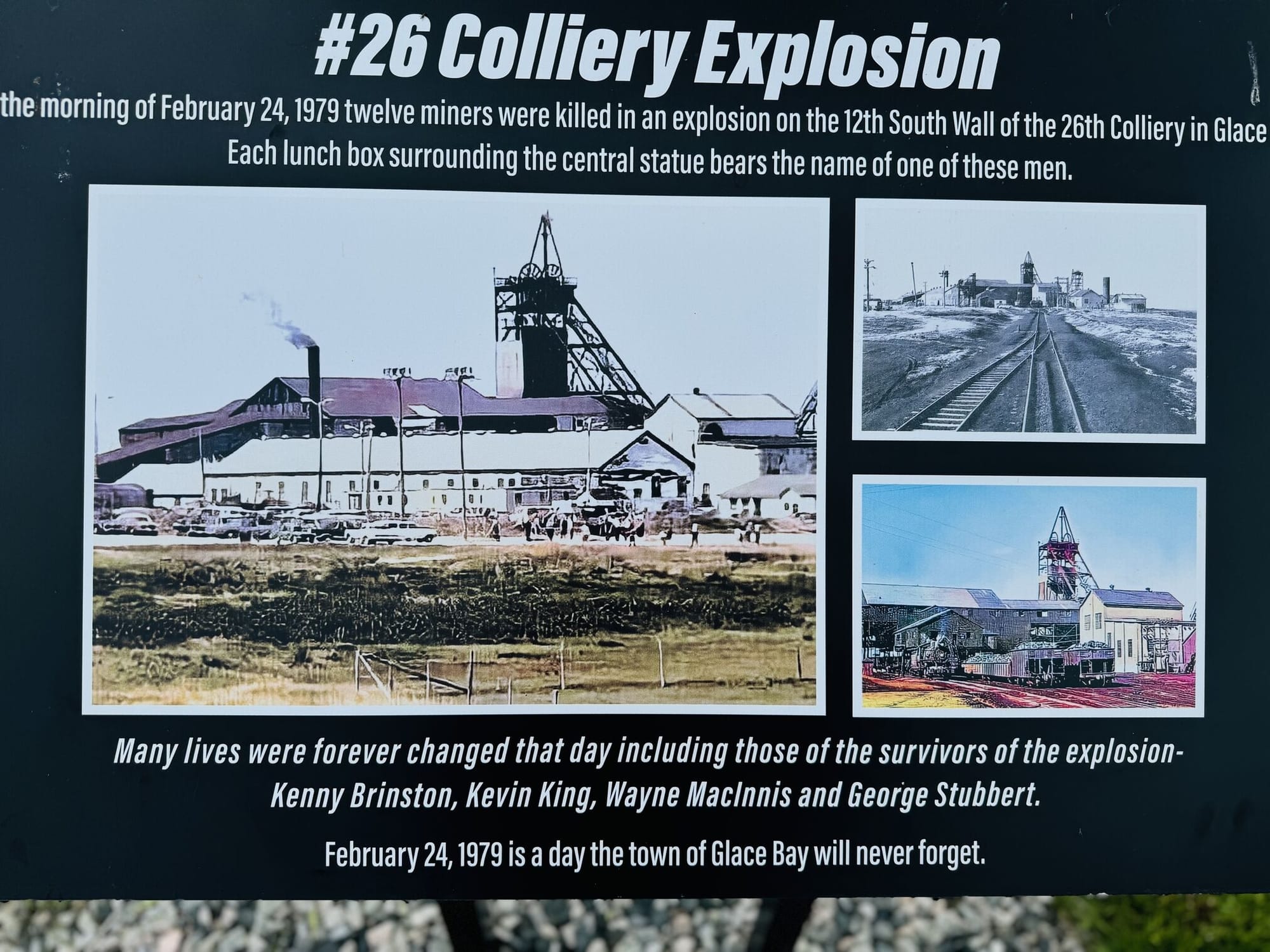 Colliery Explosion in Glace Bay